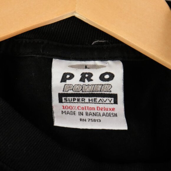 Vintage Scar Face T Shirt Mens Large Black White Tony Montana Movie Tee 90s Y2K - Picture 7 of 8